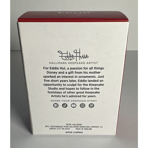 2024 HALLMARK KEEPSAKE ORNAMENT FUNKO POP! JACK SKELLINGTON SNOWMAN NBC NEW - Picture 2 of 4